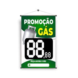 Banner Gás - 5450 - KRadesivos 