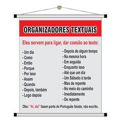 Banners Pedagogico Organizador Textual - PED/28 - KRadesivos 