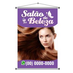 Banner salão de beleza mod.2003 - mod.2003 - KRadesivos 