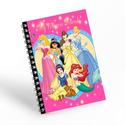 ADESIVO DE CADERNO PRINCESAS - ADC-120 - KRadesivos 