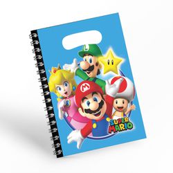 ADESIVO DE CADERNO SUPER MARIO - ADC-86 - KRadesivos 