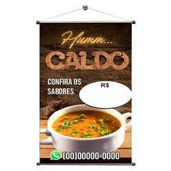 Banner caldo mod6 - BC06 - KRadesivos 