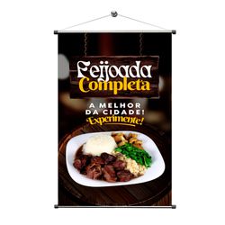 Banner Feijoada mod06 - BF06 - KRadesivos 
