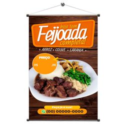 Banner Feijoada mod09 - BF09 - KRadesivos 