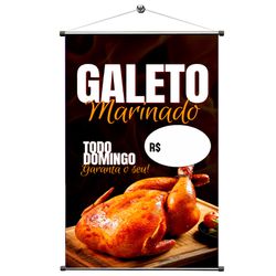 Banner Galeto - BG01 - KRadesivos 