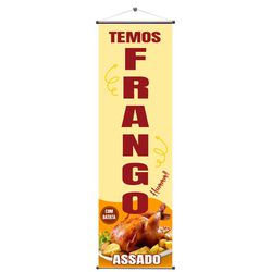 Banner Frango Assado mod2 - BFA03 - KRadesivos 