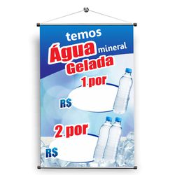 Banner Agua mod1 - BA03 - KRadesivos 