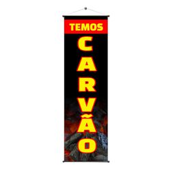 Banner Carvão mod4 - BC04 - KRadesivos 