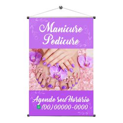 Banner Manicure e Pedicure mod.1 Copia - BM23 - KRadesivos 