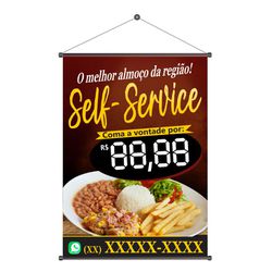 Banner Self Service mod.1 - BMx7-02 - KRadesivos 