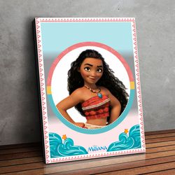 Placa MDF Decorativo Tema Moana - MDF-MA07 - KRadesivos 