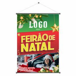 Banner Feirão de Natal (Automóveis) - BNT-03 - KRadesivos 