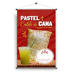 Banner Pastel caldo de cana - BP03 - KRadesivos 