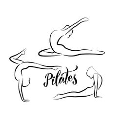 Adesivo Parede Pilates - 10009 - KRadesivos 