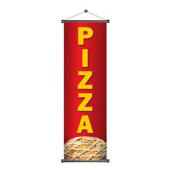 Banner Pizza mod1 - BP01 - KRadesivos 