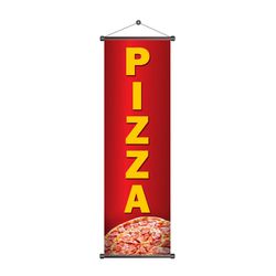 Banner Pizza mod1 - BP-02 - KRadesivos 