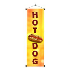 Banner Hot Dog mod1 - BHD-02 - KRadesivos 