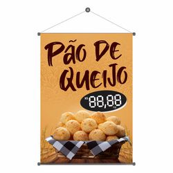 Banner Padaria Pão de Queijo mod.1 - BPP7-03 - KRadesivos 