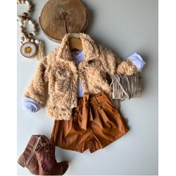 short couro - KR KIDS MODINHA