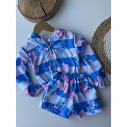 conjunto stitch - KR KIDS MODINHA