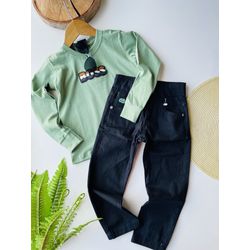 calca lacoste - KR KIDS MODINHA