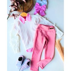blusa lacos - KR KIDS MODINHA