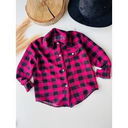 blusa xadrez - KR KIDS MODINHA