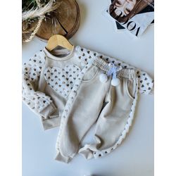 conjunto coracao - KR KIDS MODINHA