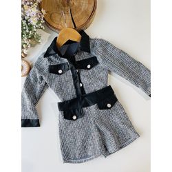 conjunto tweed - KR KIDS MODINHA