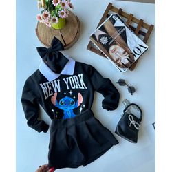moletom stitch - KR KIDS MODINHA