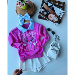 moletom stitch - KR KIDS MODINHA