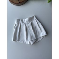 short saia branco - KR KIDS MODINHA