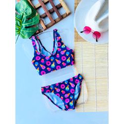 biquini azul - KR KIDS MODINHA