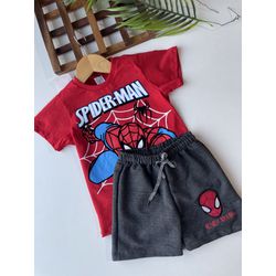 conjunto homem aranh - KR KIDS MODINHA