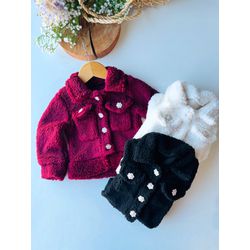 casaco preto - KR KIDS MODINHA