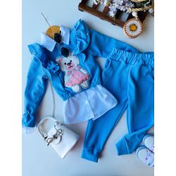conjunto ursinho - KR KIDS MODINHA