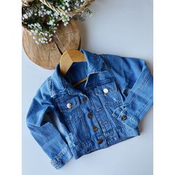 jaqueta jeans - KR KIDS MODINHA