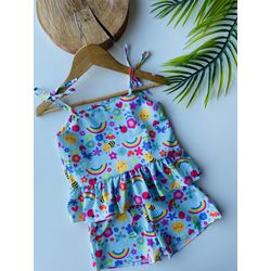 conjunto azul - KR KIDS MODINHA