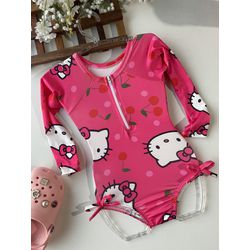 maiô hello kitty - KR KIDS MODINHA