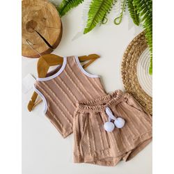 conjunto canelado - KR KIDS MODINHA