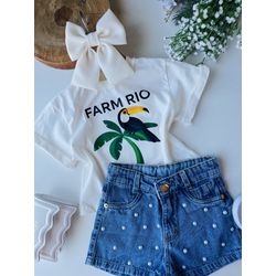blusa farm - KR KIDS MODINHA