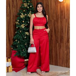 conjunto vermelho - KR KIDS MODINHA