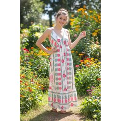 vestido rosa - KR KIDS MODINHA