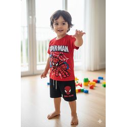 conjunto homem aranh - KR KIDS MODINHA