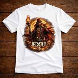 Camiseta Exu — Abertura de Caminhos, Proteção e Movimento - Ktw Cristais