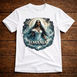 Camiseta Iemanjá — Proteção e Amor das Águas - Ktw Cristais
