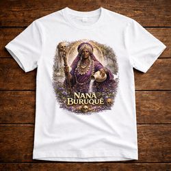 Camiseta Nanã — Sabedoria Ancestral e Proteção Espiritual - Ktw Cristais