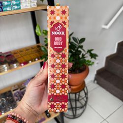  Incenso Noor Elixir d’Orient - Oud Ruby - Ktw Cristais