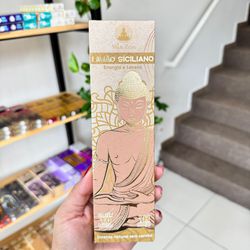 Incenso Vila Zen Limão Siciliano - Energia e Leveza - Ktw Cristais