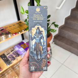 Incenso Vila Zen Shiva - Sal Grosso / Paz Interior - Ktw Cristais